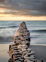 Buhnen am Strand von Kühlungsborn.