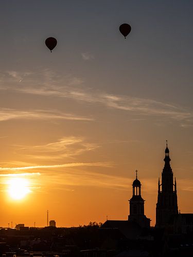 Breda - Grote Kerk Sunset