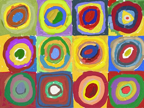 Tribute to Wassily Kandinsky by SlowDad Art