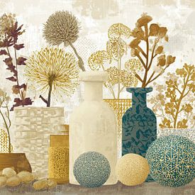 Blumenvasen | Elegante Arrangements von Blickfänger Gemälde