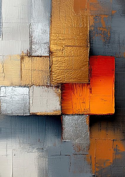 Geometrie | Texturierte Blöcke der Zeit von Zen und Mehr