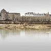 The old city wall of Saint Malo by Claire van Dun
