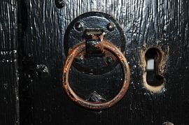 Slot van de poort van kasteel Hoensbroek van Axel Steen