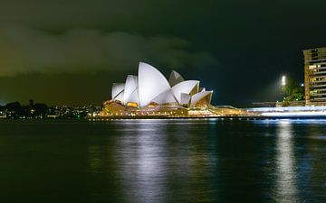 Sydney, Opernhaus am Abend