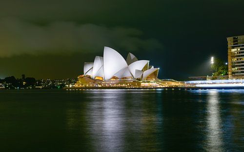 Sidney, Opera House in de avond