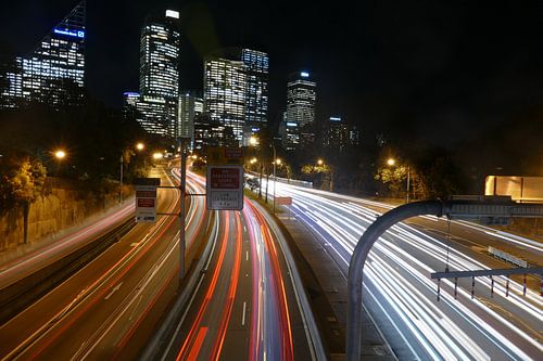 Snelweg in Sydney