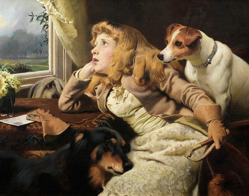 Charles Burton Barber,Alleen een douche