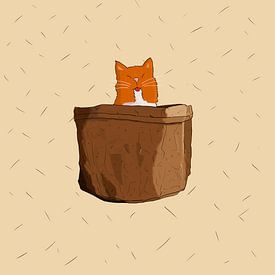 cat's out of the bag by Jeroen Win