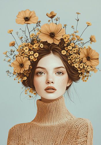 Gedankenspiele in Gelb-Braun