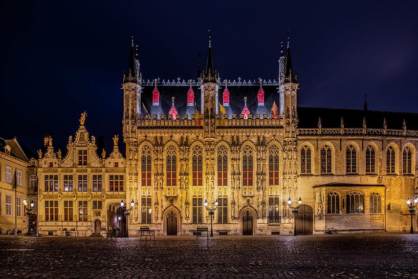 City Hall of Bruges by Jim De Sitter