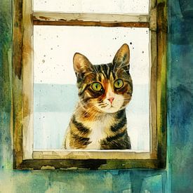 Katzen's Leben #Katze #Katzenleben von JBJart Justyna Jaszke