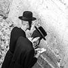Jerusalem / Klagemauer / Schwarzweiß / Reisefotografie von Jikke Patist