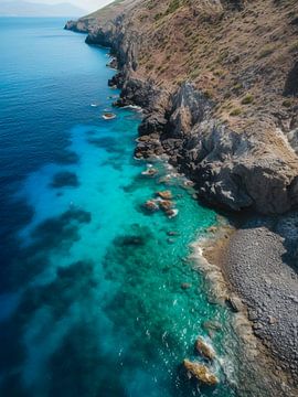 Griechische Küste von haroulita