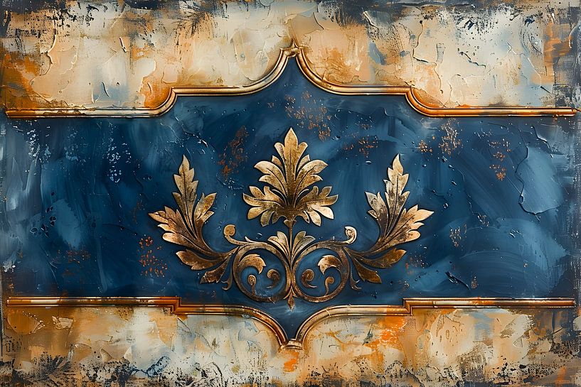 Peinture vintage | Peinture industrielle | Peinture de salon par AiArtLand