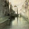 Watercolour Rotterdam before 1900 by Affect Fotografie