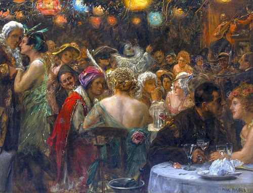 Gekostumeerd bal, Max Rabes