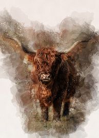 Scottish Highlander by Astrid Broer