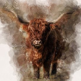 Scottish Highlander by Astrid Broer