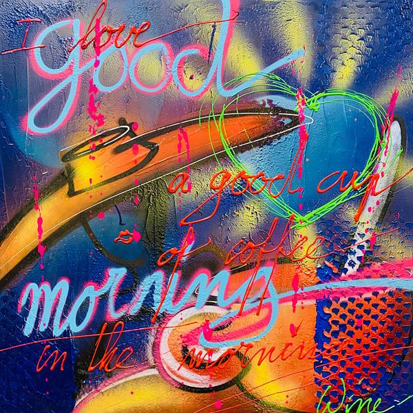 Good Morning by Geoffrey Wijn - WINE ART GALLERY