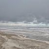 Nederlandse Waddenzee en strand in winter van Patricia Hofmeester