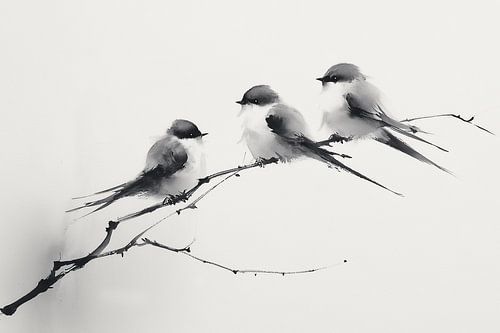 Three Little Birds II by Bianca ter Riet