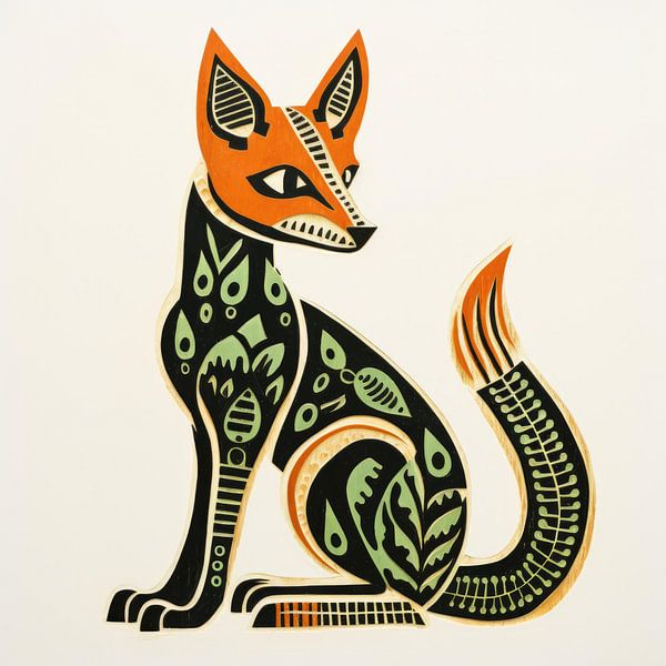 Grillige Folk Siervos van Aloke Design