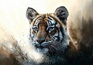 Tiger: Echo of the Wild by Ralf van de Sand thumbnail