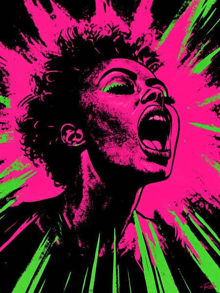 Explosion d'énergie néon par byRenzo
