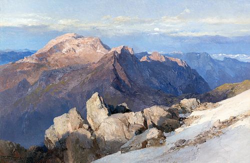 Hoher Göll van Watzmann-Hocheck, EDWARD THEODORE COMPTON, 1919