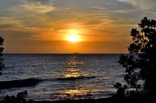 Zonsondergang op Curaçao
