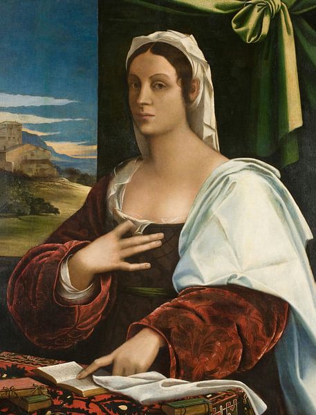 Vittoria Colonna, Sebastiano del Piombo von Meisterhafte Meister