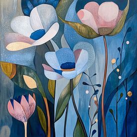 Enchanting flowers by Jutta Maria Pusl