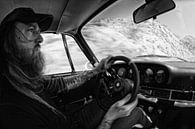 Magnus Walker B&W Serie 2 von 3 von Maurice van den Tillaard Miniaturansicht