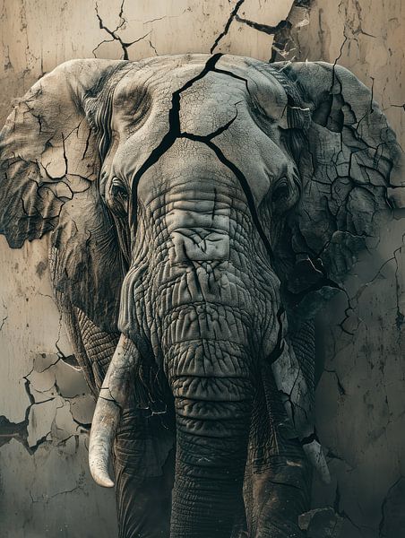 Broken Wilderness : Elephant in Petrified Story (en anglais) par Eva Lee