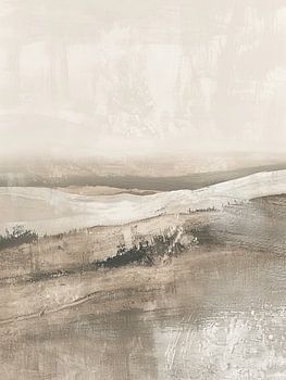 Paysage peinture abstraite