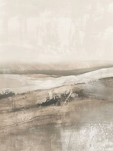 Landscape abstract painting