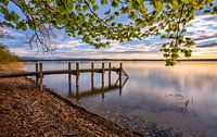 Coucher de soleil sur le lac Starnberg