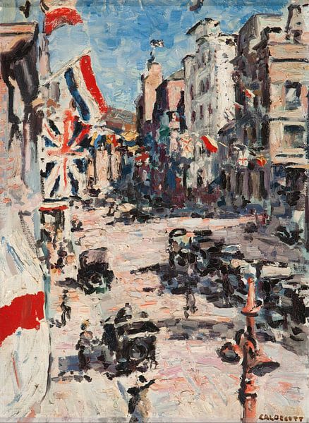 Harry Caldecott - Royal Visit 1925 by Het Archief