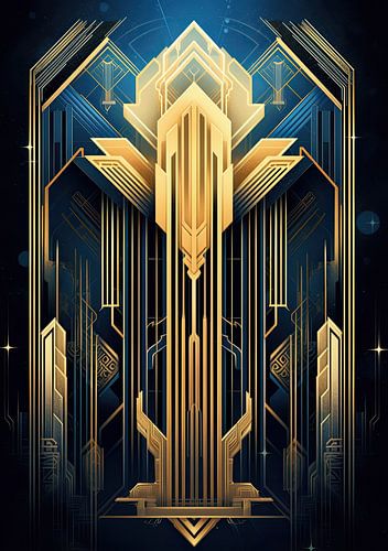 Art Deco Print Poster Wall Art Art Print