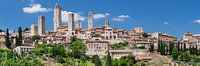 San Gimignano, site du patrimoine mondial de l'UNESCO, Toscane, Italie
