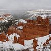 Eingeschneiter Bryce Canyon von Christiane Schulze
