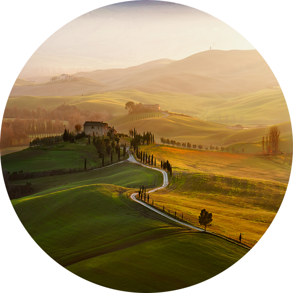 Val d'Orcia van Jarek Pawlak