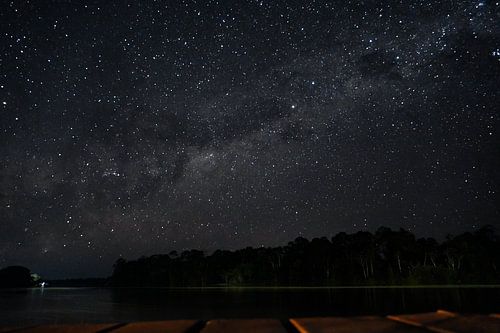 La Voie lactée en Amazonie