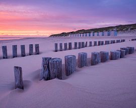 Sonnenuntergang in Zeeland von Stephan Ihrman