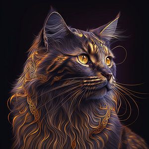 Portrait de chat