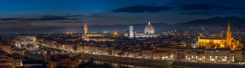 Panoramablick auf Florenz - Italien von Roy Poots