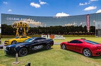 Bumblebee Transformer in front of the Wax Museum "Dreamland" in Foz do Iguacu, Bra