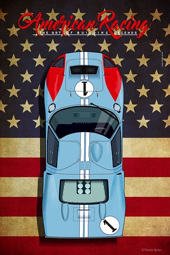 Amerikaans racen, Ford GT40 Nr.1, Ken Miles