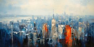 Blick über Manhattan von ARTemberaubend