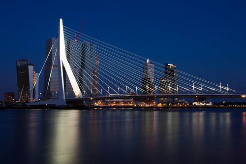 erasmusbrug rotterdam zonsondergang 2